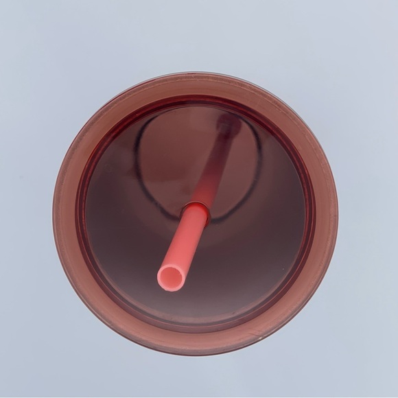 Starbucks Holiday 2021 Stainless Steel Tumbler 24oz Red & Silver With Straw - Picture 12 of 13